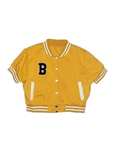 Pre-owned Unbranded Kids' Jacket In Yellow