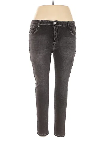 Pre-owned Unbranded Jeans In Black