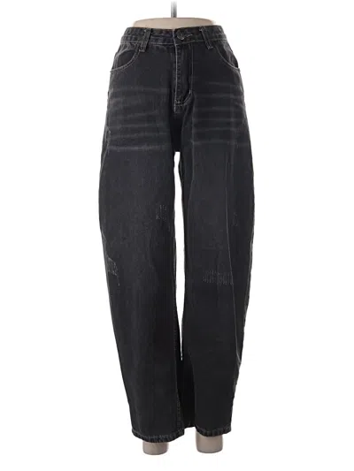 Pre-owned Unbranded Jeans In Black