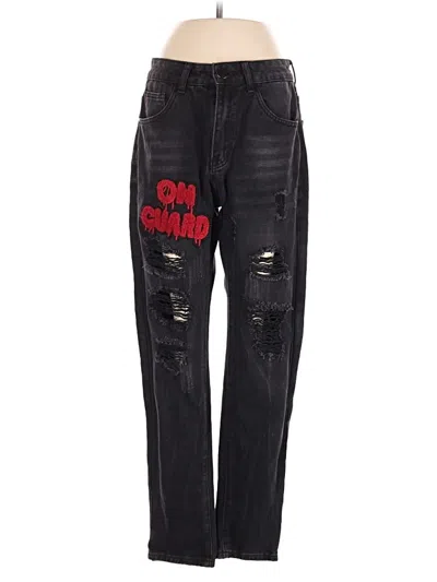 Pre-owned Unbranded Jeans In Black