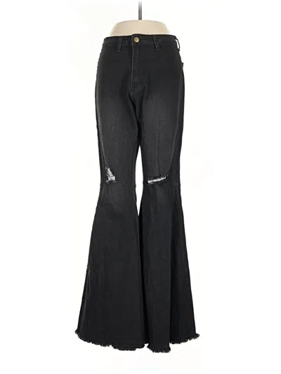 Pre-owned Unbranded Jeans In Black