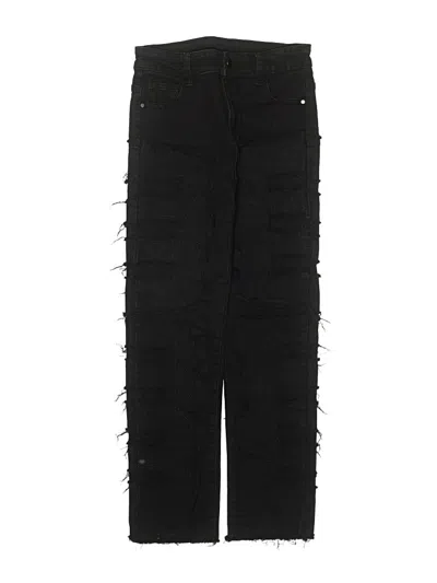 Pre-owned Unbranded Kids' Jeans In Black