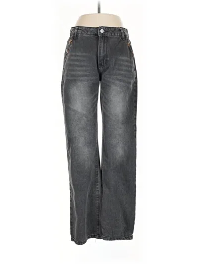 Pre-owned Unbranded Jeans In Black