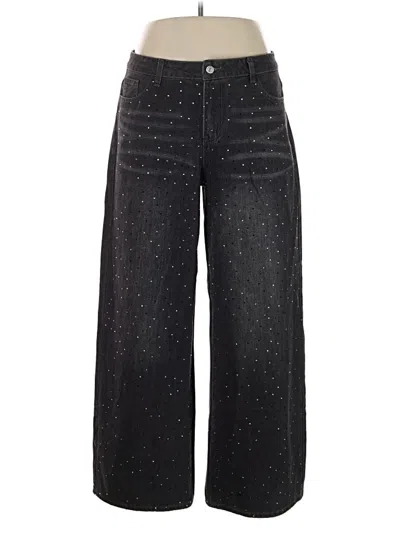 Pre-owned Unbranded Jeans In Black