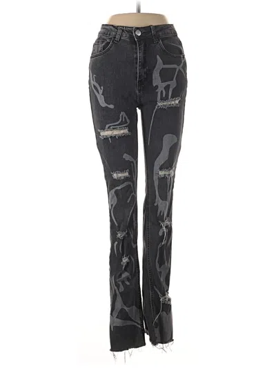Pre-owned Unbranded Jeans In Black