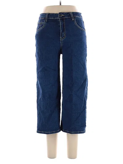 Pre-owned Unbranded Jeans In Blue