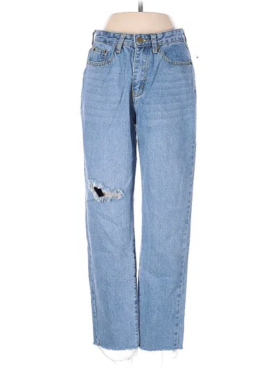 Pre-owned Unbranded Jeans In Blue