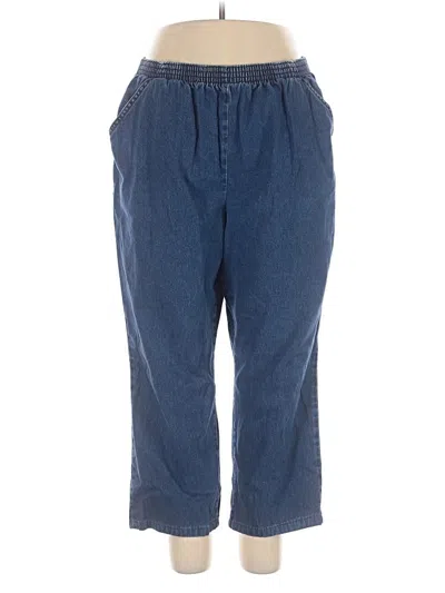 Pre-owned Unbranded Jeans In Blue