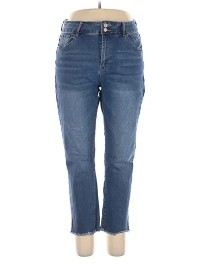Pre-owned Unbranded Jeans In Blue