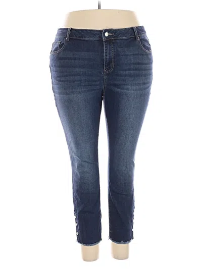 Pre-owned Unbranded Jeans In Blue