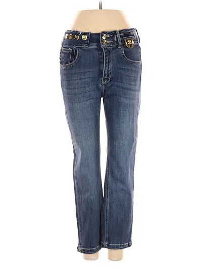 Pre-owned Unbranded Jeans In Blue