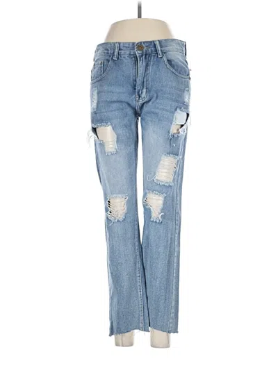 Pre-owned Unbranded Jeans In Blue