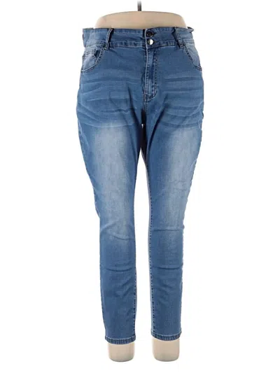 Pre-owned Unbranded Jeans In Blue