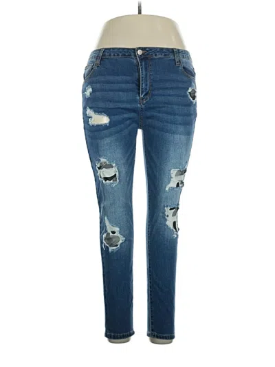 Pre-owned Unbranded Jeans In Blue