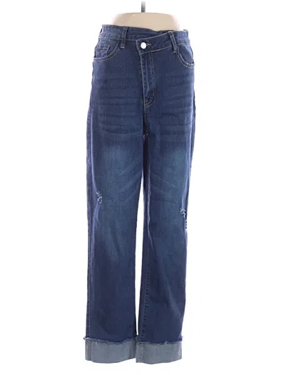 Pre-owned Unbranded Jeans In Blue