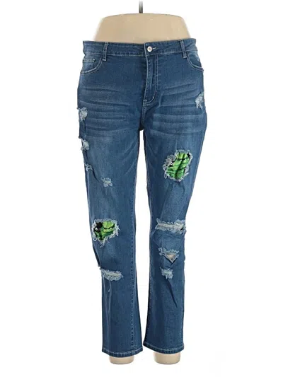Pre-owned Unbranded Jeans In Blue