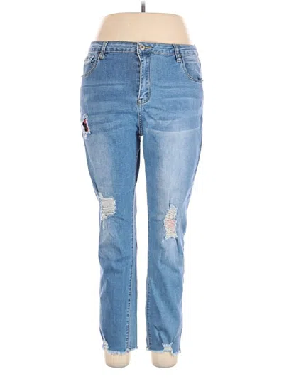 Pre-owned Unbranded Jeans In Blue