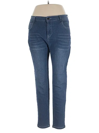 Pre-owned Unbranded Jeans In Blue