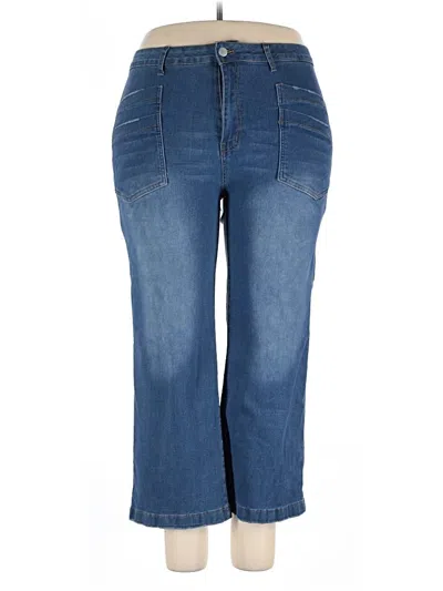 Pre-owned Unbranded Jeans In Blue