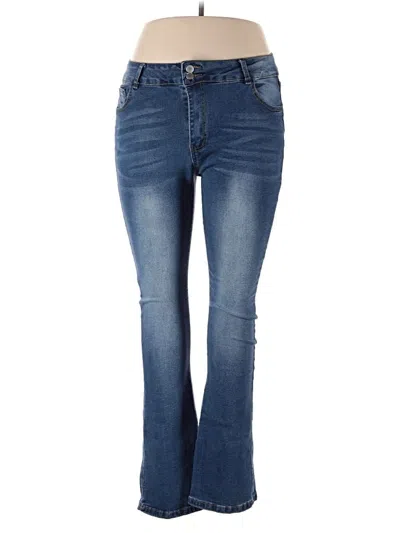 Pre-owned Unbranded Jeans In Blue