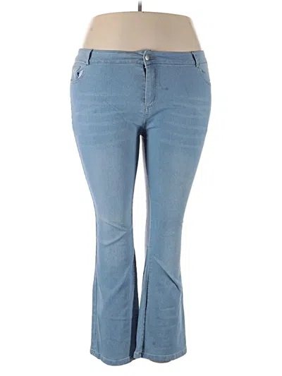 Pre-owned Unbranded Jeans In Blue