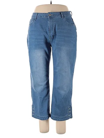 Pre-owned Unbranded Jeans In Blue