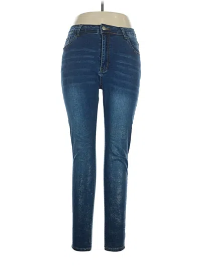Pre-owned Unbranded Jeans In Blue