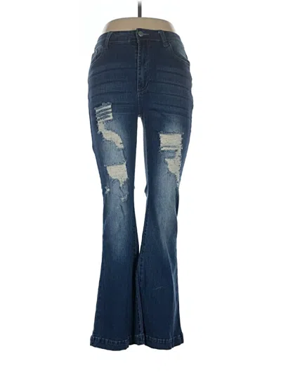 Pre-owned Unbranded Jeans In Blue