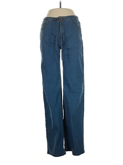 Pre-owned Unbranded Jeans In Blue