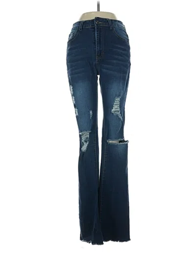 Pre-owned Unbranded Jeans In Blue