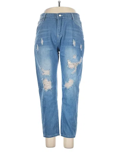 Pre-owned Unbranded Jeans In Blue