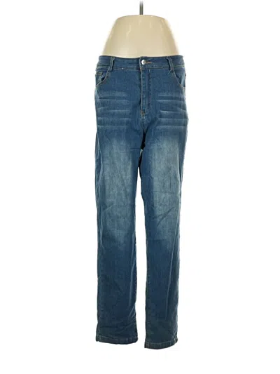 Pre-owned Unbranded Jeans In Blue