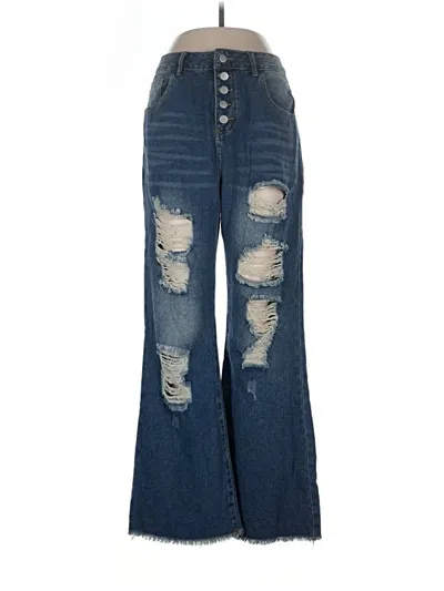 Pre-owned Unbranded Jeans In Blue