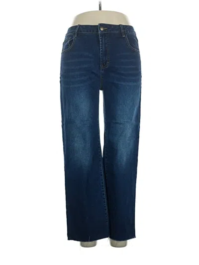 Pre-owned Unbranded Jeans In Blue