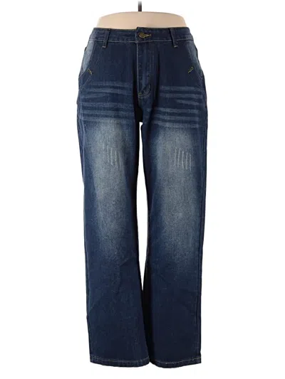 Pre-owned Unbranded Jeans In Blue