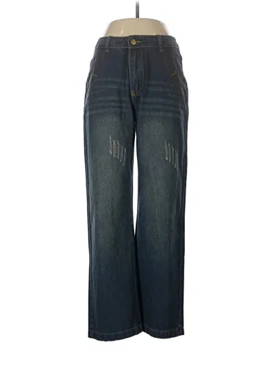 Pre-owned Unbranded Jeans In Blue