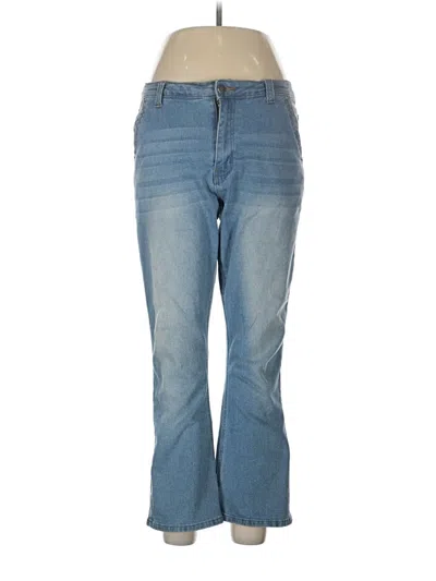 Pre-owned Unbranded Jeans In Blue
