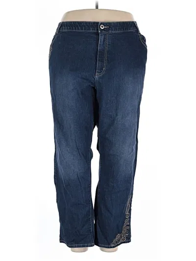 Pre-owned Unbranded Jeans In Blue
