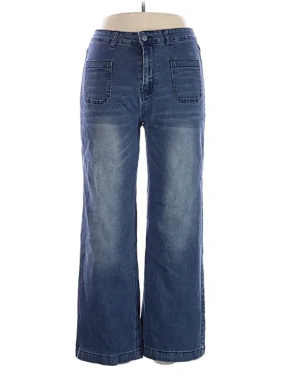 Pre-owned Unbranded Jeans In Blue