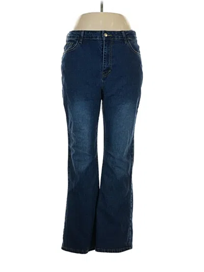 Pre-owned Unbranded Jeans In Blue