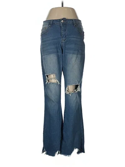 Pre-owned Unbranded Jeans In Blue