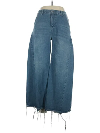Pre-owned Unbranded Jeans In Blue