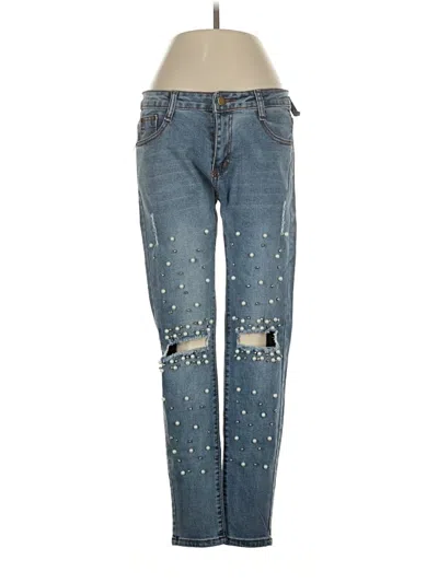 Pre-owned Unbranded Jeans In Blue