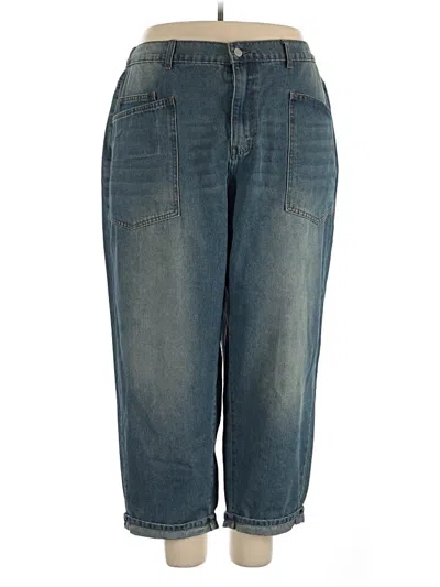 Pre-owned Unbranded Jeans In Blue