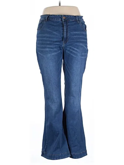 Pre-owned Unbranded Jeans In Blue