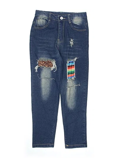 Pre-owned Unbranded Kids' Jeans In Blue