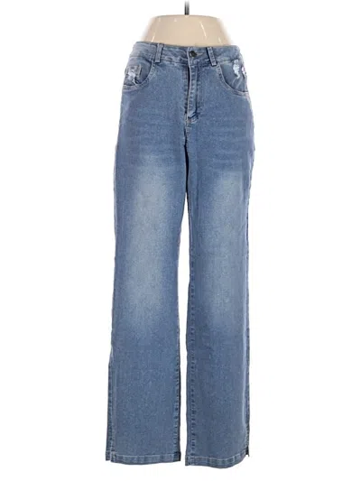 Pre-owned Unbranded Jeans In Blue
