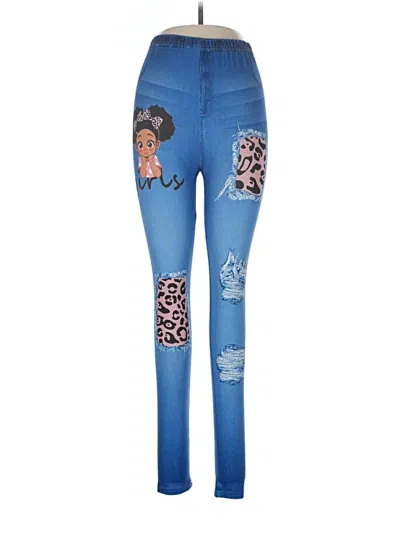 Pre-owned Unbranded Jeans In Blue