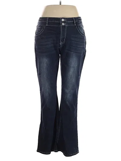 Pre-owned Unbranded Jeans In Blue