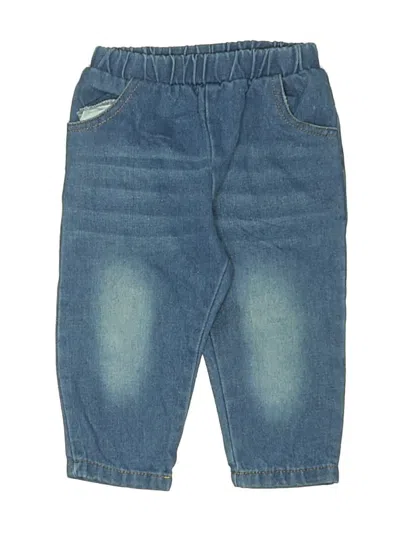 Pre-owned Unbranded Babies' Jeans In Blue